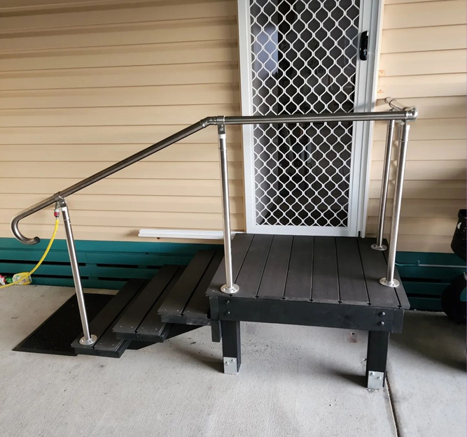 stainless steel handrail system